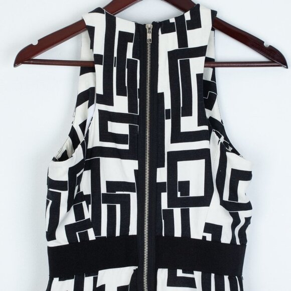 Milly of New York Geo Print Swing Dress Size 6 - Picture 9 of 11
